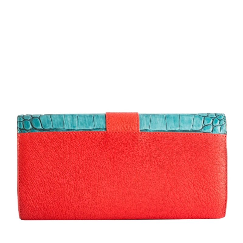 sac pochette rouge