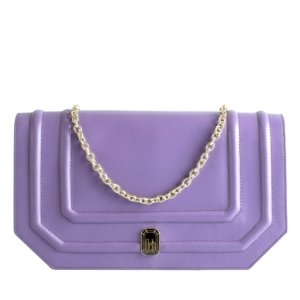 sac pochette violet