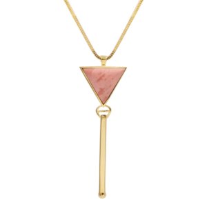 collier opale rose